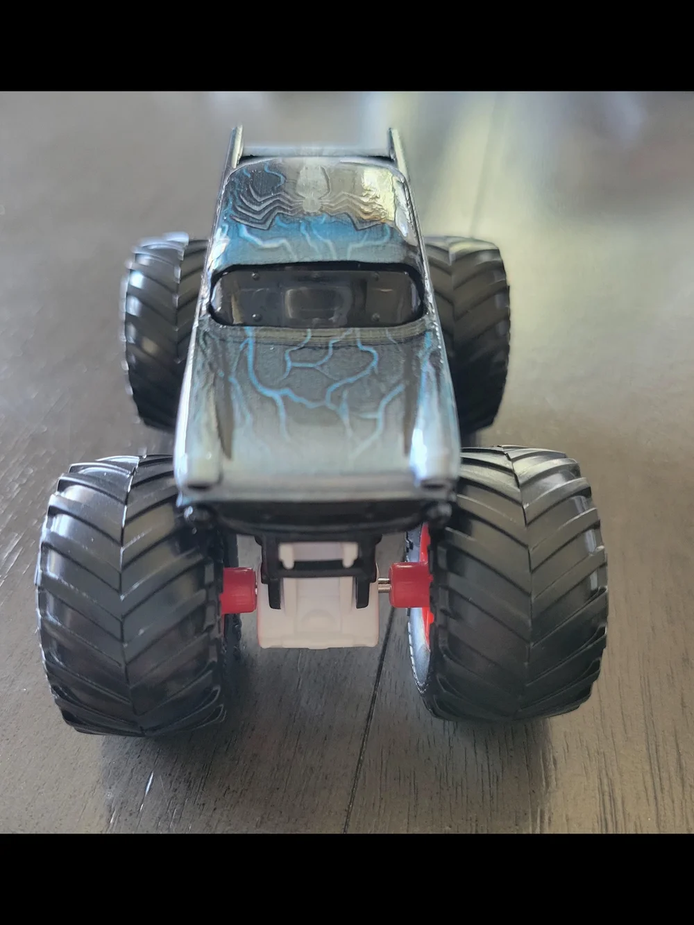 Kids Black & Red Monster Truck Toy